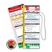 Firefighter REHAB Tag (NFPA 1584 Rev. 2015 Compliant), Pack of 50 - DMS-05986