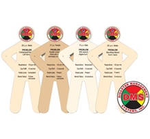Standard Adult Victim Cards from Disaster Management Systems