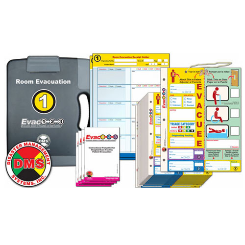 Evac123 Room Evacuation Step 1 - Pack from Disaster Management Systems