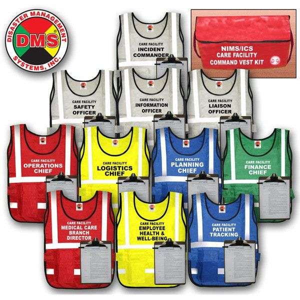 Long Term Care Facility Command Vest Kit DMS05526 Disaster