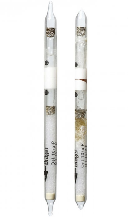 Oil Detection Tubes 10/a-P (0.1 - 1 mg/m3) from Draeger