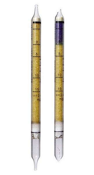 Water Vapor Detection Tubes 1/b (1 - 40 mg/l) from Draeger