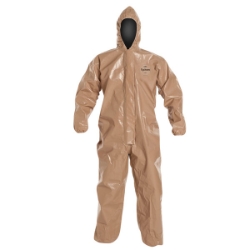 Tychem 5000 Coverall w/ Hood, Elastic Wrists & Ankles C3127T  TN  00-SM, C3127T  TN  00-MD, C3127T  TN  00-L , C3127T  TN  00-XL