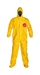 Tychem  2000 Coverall w/ Attached Hood & Socks - QC122T  YL  00