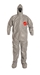 Tychem  6000 Coverall w/ Resp. Fit Hood, Elastic Wrists, Attached Socks - TF169T GY 00