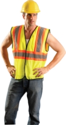 Mesh Two-Tone Safety Vest from Occunomix