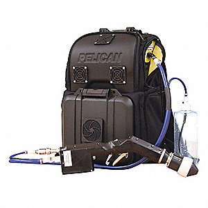 Electrostatic Equipment Back Pack Self Contained Economy Sprayer/Decon Shower System from FSI