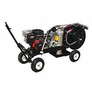Electrostatic Equipment Four Wheel, Engine Mounted, Tough Terrain Decon Shower System from FSI