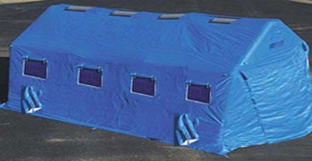 FSI DAT Series Pneumatic Shelter  30' W x 50' L x 13'H from FSI