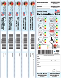 Special Needs Evacuation Tags from Disaster Management Systems