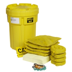HazMat 30-Gallon OverPack Salvage Drum Spill Kit from Spilltech