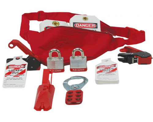 Lockout/Tagout Pouch Kit from Accuform Signs