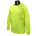 Non-Rated Long Sleeve Green Safety T-Shirt from Radians