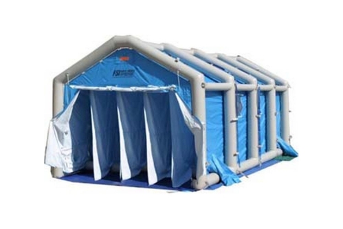 Portable Pneumatic Hazmat Decon Shower System from FSI
