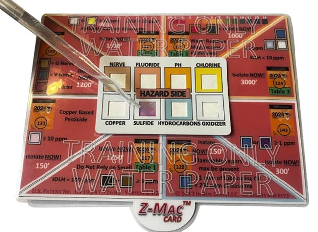 ZMac Training Card with Water Paper and Pipette 