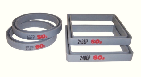 Sulfur Dioxide Tank Car/Truck Kit Replacement Gasket Set, EPDM from Indian Springs