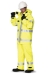 DuraChem 200 Bib Overall & Jacket w/ Attachable Hood, Glove Cone Inserts, & CP Cuff - D2H632-9212 CP