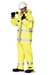 DuraChem 200 Coverall w/ Attachable Hood & Glove Cone Inserts - D2H443-9212-