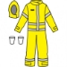 DuraChem 200 Bib Overall & Jacket w/ Attachable Hood, Glove Cone Inserts, & CP Cuff - D2H632-9212 CP