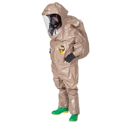 Zytron 300 Splash Protective Total Encapsulating Suit FRONT Entry Z3H577-92