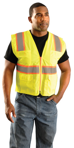 Mesh Two-Tone Surveyor Vest from Occunomix