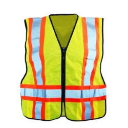 Premium Mesh Expandable Hi-Viz Vest