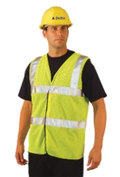 Mesh Dual Stripe Vest from Occunomix