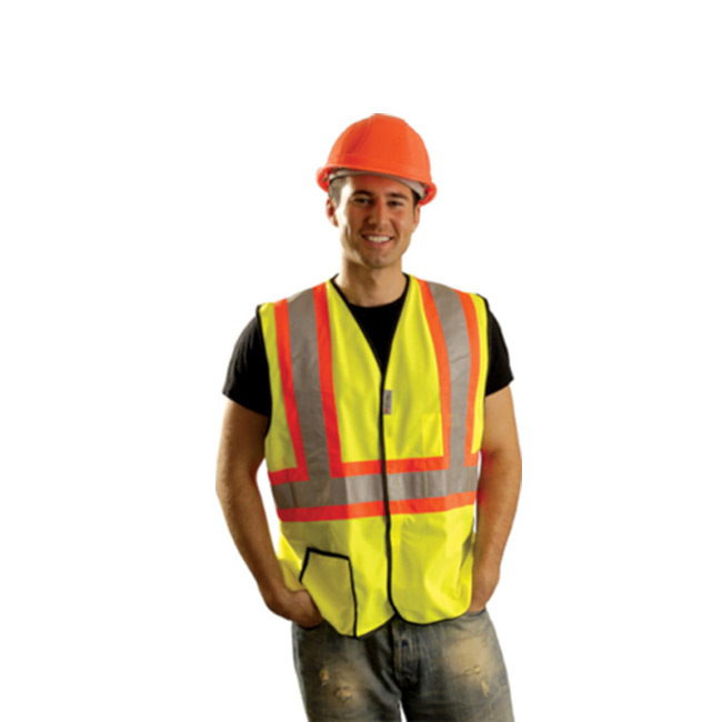 Solid Two-Tone Safety Vest from Occunomix