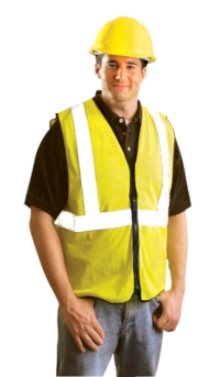 Premium Mesh Standard Vest from Occunomix