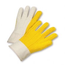 Yellow Chore Palm canvas Back Glove from PIP
