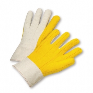 Yellow Chore Palm canvas Back Glove from PIP