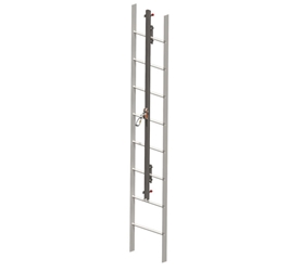 Miller Glideloc Vertical Height Access Ladder System Kit from Miller by Honeywell