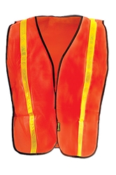 Non-ANSI Value Mesh Gloss Tape Vest from Occunomix