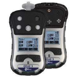 QRAE 3 4-Gas Monitor, PGM-2500 Series from RAE Systems by Honeywell