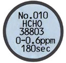 Formaldehyde Detection Tab for FP-31 from RKI Instruments