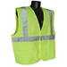 Economy Class 2 Safety Vest Green Solid