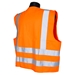 Standard Class 2 Safety Vest Orange Solid