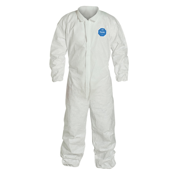 Tyvek 400 Coverall Elastic Wrists & Ankles from DuPont