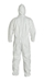 Tyvek 400 Coverall w/ Respirator Fit Hood, Elastic Wrists & Ankles - TY127S  WH  00