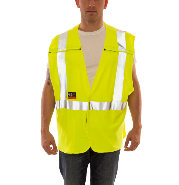FR High Visibility 5-Point Break Away Safety Vest from Tingley