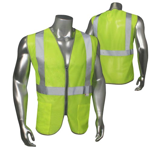 Mesh Vest w/ Zipper Closure, Class 2 from Radians