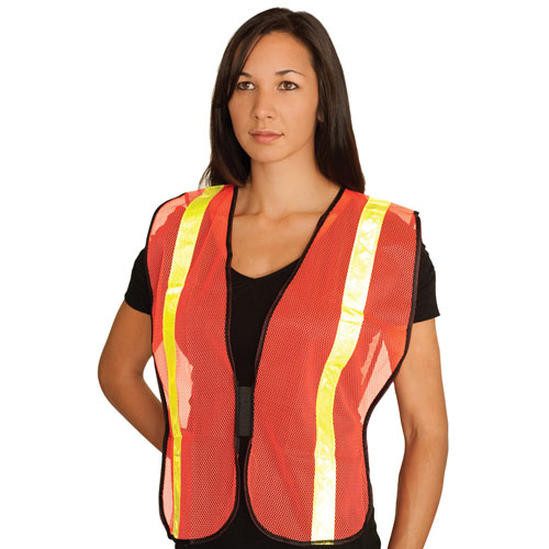 Non-ANSI Prismatic Tape Mesh Safety Vest from PIP