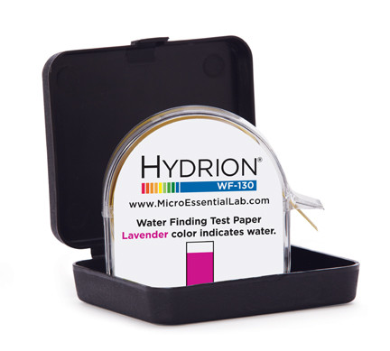 Hydrion Water Finder Tester from Micro Essentials Laboratory