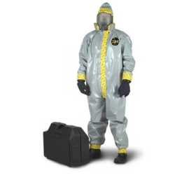 Zytron 200 Coverall w/ Hood, Elastic Wrists, & Sock Boot from Kappler