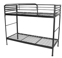Institutional Bunk Bed w/ 2 Guardrails from Blantex