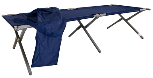 Steel Army Cot w/ Carrying Bag from Blantex