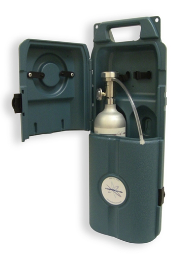 Bump Check Station for One Gas Cylinder
