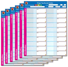 EMT3 Triage Tag Receipt Holder Refill from Disaster Management Systems