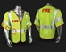 Fire Fighter Safety Vest front and back