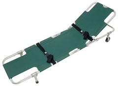 Easy Fold Wheeled Stretcher w/ Adjustable Backrest from Junkin Safety